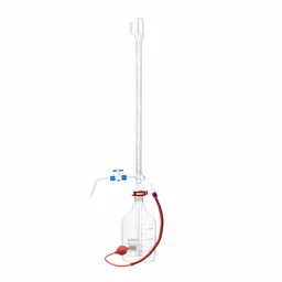 Bureta Automática con Llave de Paso PTFE, 100 mL