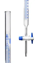 Bureta Schellbach con Llave PTFE, Clase A, 100 mL