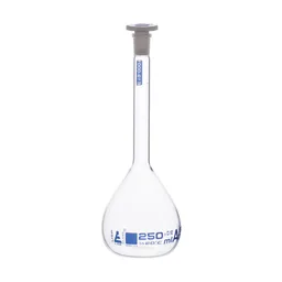 Matraz de Aforación, Clase A, Tapón PP, 250 mL