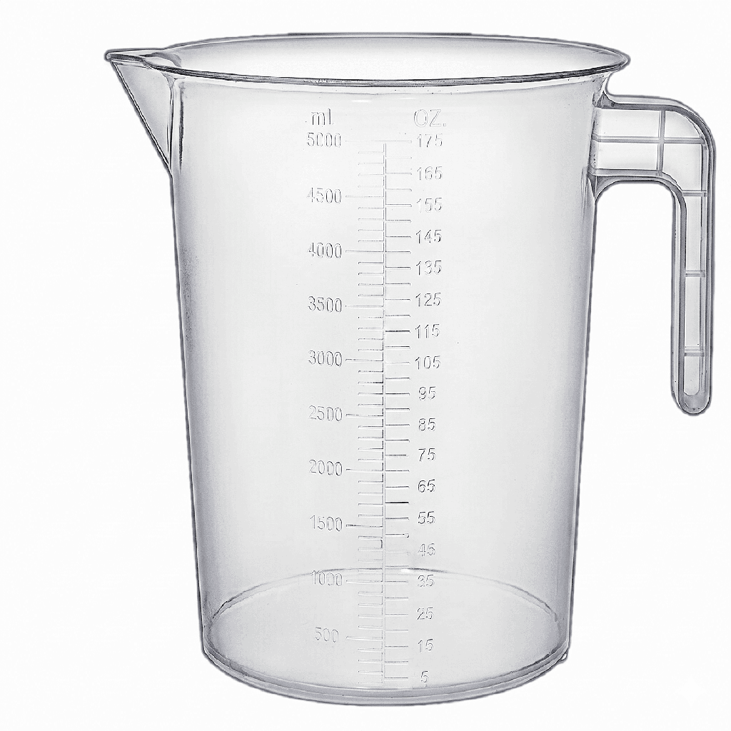 Jarra medidora graduada 5 L – uso rudo 