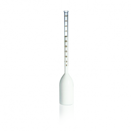 BOTELLA BABCOCK, PRUEBA DE CREMA, 50%, FORMA ALTA — 5 mL