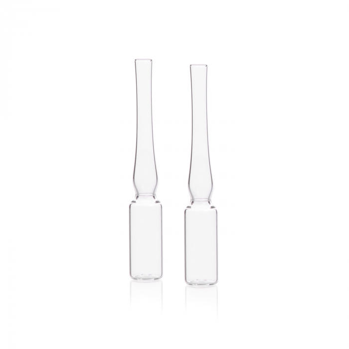 AMPOLLETA, VIDRIO CLARO, SCORE BREAK EMPAQ. LAB PACK — 20 mL