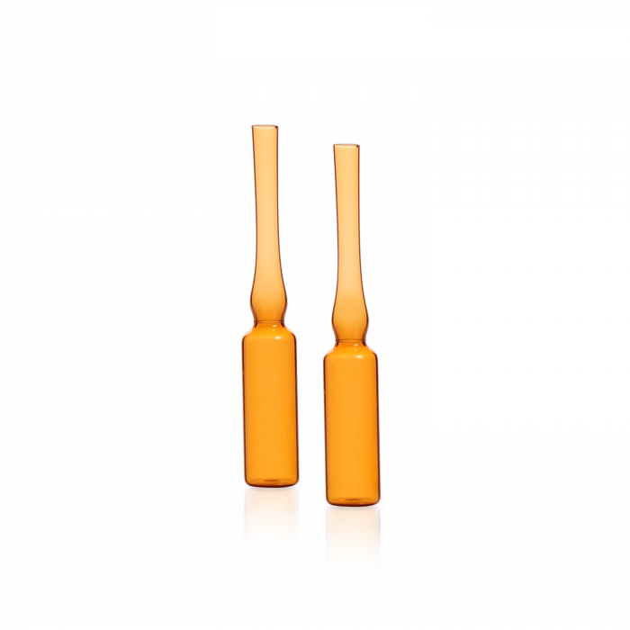 AMPOLLETA, VIDRIO ÁMBAR, SCORE BREAK, EMPAQ. LABPACK — 10 mL