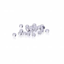 PERLAS DE VIDRIO DIÁMETRO 4 MM (FRASCO DE 1 Lb) — 4 MM