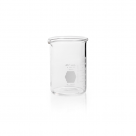 VASO PRECIP, PARED REFORZADA (HEAVY-DUTY), FORMA BAJA, GRADUADO — 600 mL