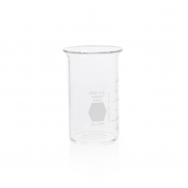 VASO PRECIP. BERZELIUS, SIN VERTEDERO, FORMA ALTA, GRADUADO — 600 mL