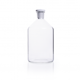BOTELLA DE SOLUCIÓN C/ TAPÓN PTFE CÓDIGO COLOR (VERDE) FORMA CABEZA-PLANA — 2000 mL