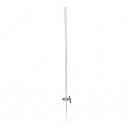 BURETA "A" DIAGONAL, LLAVE PTFE, SERIALIZADA Y CERTIFICADA — 50 mL