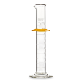 PROBETA, P.E., "B" ESCALA MÉTRICA, BASE HEX. VIDRIO, C/ BUMPER — 2000 mL