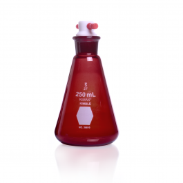 MATRAZ ERLENMEYER RAY-SORB® C/ TAPÓN PTFE — 250 mL