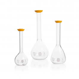 MATRAZ VOLUMÉTRICO, "A", C/ TAPA TIPO SNAP — 100 mL