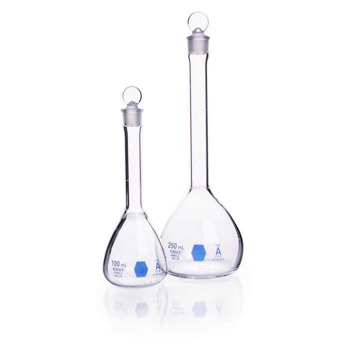 MATRAZ VOL."A", TAPÓN VIDRIO DECORADO AZUL — 1000 mL
