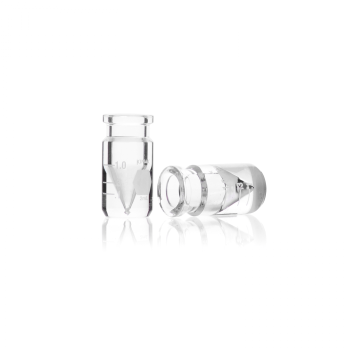 Micro-Vial Fond Cónico (int.) Grad. ACCUFORM® p/ casquillo de Aluminio s/ Tapa — 2 ml