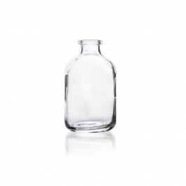 FRASCO SUERO (SERUM) , CLARO, P/ INYECTABLES, P/CASQUILLO DE ALUMINIO — 20 mL