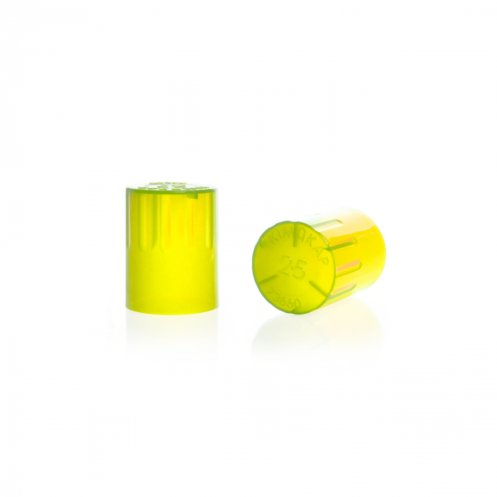 TAPA KIM-KAP ® COLOR AMARILLO EN POLIPROPILENO AUTOCLAVABLE — No.16