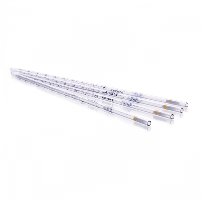 Pipeta Serológica Desechable, Vidrio, Estéril y Libre Pirógenos c/tapón algodón INDIVIDUAL — 10 mL (1/10)