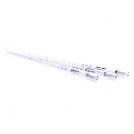 Pipeta Bactereológica Desechable, Vidrio, Estéril, p/ Leche INDIVIDUAL — 2.2 mL