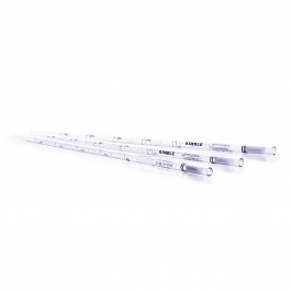 Pipeta Bactereológica Desechable, Vidrio, Estéril y Libre Pirógenos p/ Leche, Punta Ancha MULTI-PACK — 5 mL (1/10)