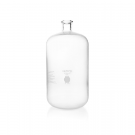 BOTELLA PARA SUERO,REFORZADA, 4 Lts. RECUBIERTA DE PLÁSTICO — 4 Lts