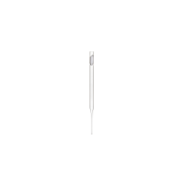 PIPETA PASTEUR BOROSILICATO C/ TAPÓN DE ALGODÓN (COTTON PLUGGED) 5 3/4" (146 mm) PUNTA CORTA — 5-3/4"