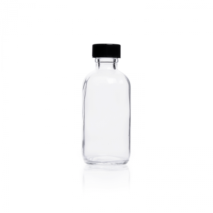Frasco Boston,Claro,liner,Plástico 14B,Bulk — 1,000 mL