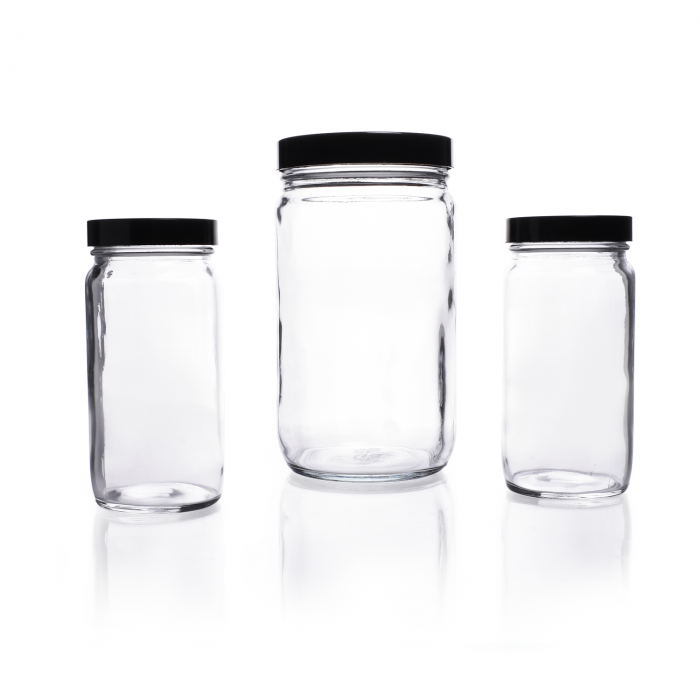 Tarro F. Alta,Claro,liner,Polivinil,Conveniente — 250 mL