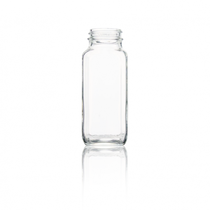 Frasco Cuad Frances,Claro,Sin tapa,Bulk — 30 mL
