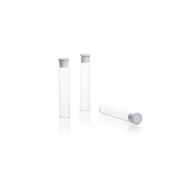 Vial Shell c/ Tapa TITESEAL® de polietileno blanco estilo aguja — 2 ml