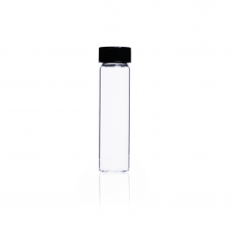 Vial muestrador rosca 13-425 Tapa y Liner polivinil en bolsa — 1.5 drams
