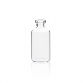 Vial p/ Suero (parietal) boca p/ casquillo de aluminio s/ tapa — 5 ml