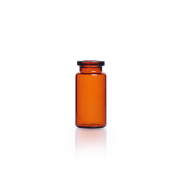 Vial Ambar p/ Suero (parietal) boca p/ casquillo de aluminio s/ tapa — 10 ml