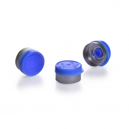 SELLO P/ CASQUILLO ALUM. ESTILO BUTTON TOP TEAR 13MM AZUL — 13