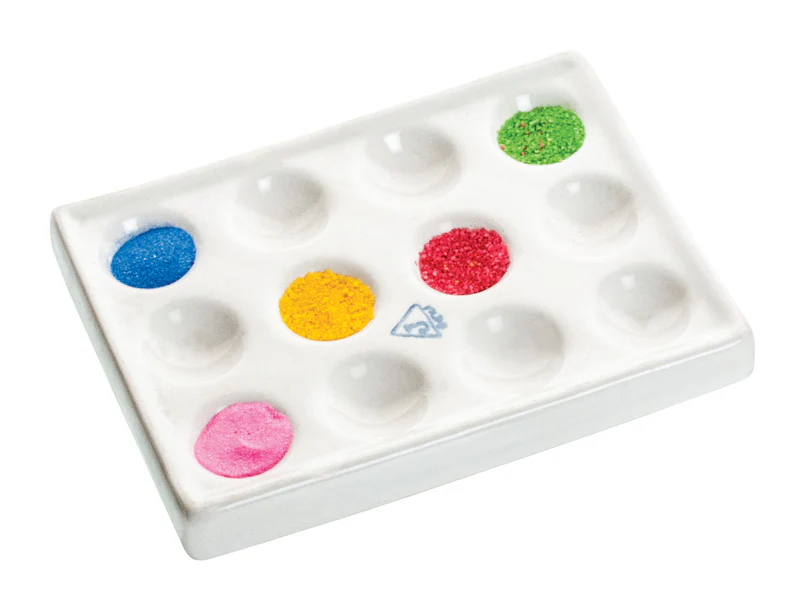 PLACA DE PORCELANA 12 CAVIDADES   EISCO