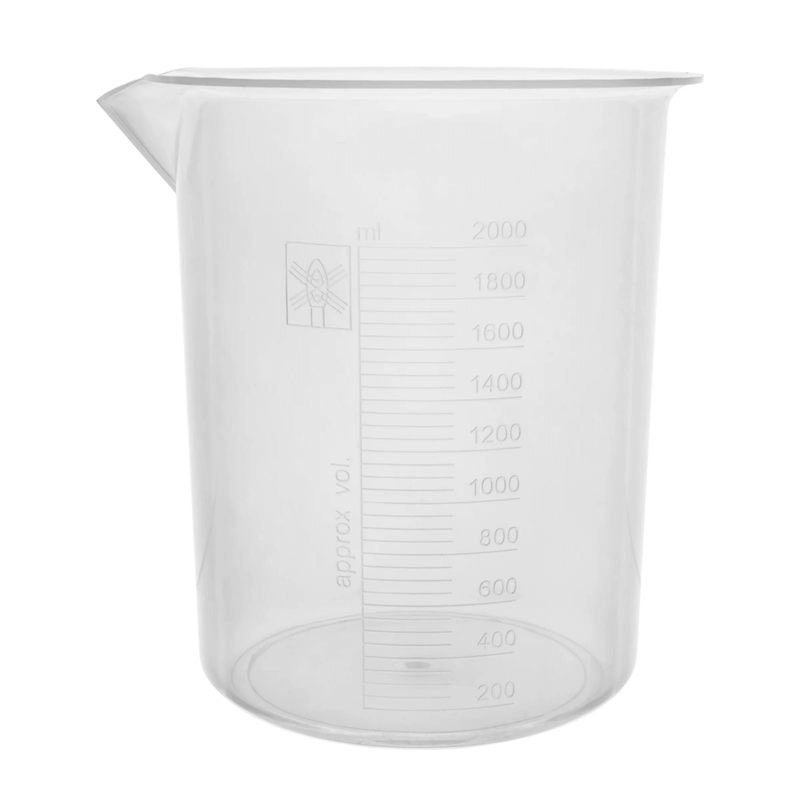 VASO PRECIPITADO POLIPROPILENO 2000ML   EISCO