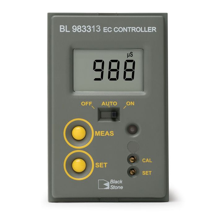 Minicontrolador de conductividad, 0 a 1,999 ?S/cm, salida de 4-20 mA, 115 V/230 V. HANNA