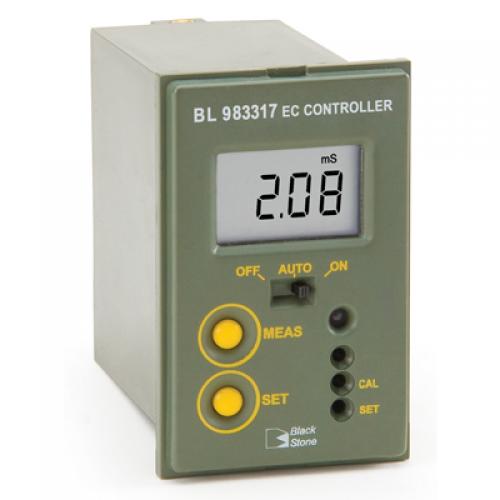 Minicontrolador de conductividad, 0.00 a 10.00 mS/cm,, salida de 4-20 mA, 115 V/230 V. HANNA