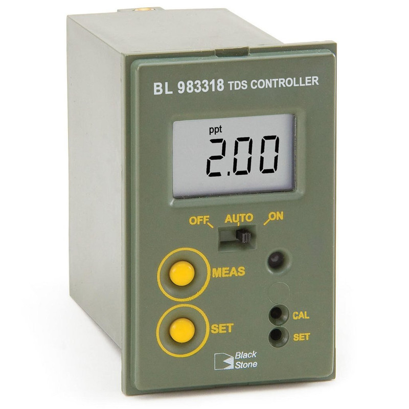 Mini controlador de TDS, intervalo: 0.00 a 10.00 ppt, , 12VDC. HANNA