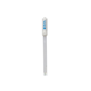 Electrodo para medición de pH/temp en leche con conexión quick DIN, cuerpo de PVDF, rellenable. HANNA