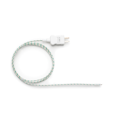 Sonda de cable de termopar tipo K con cable aislado de fibra de vidrio de 20 m y sensor expuesto. HANNA