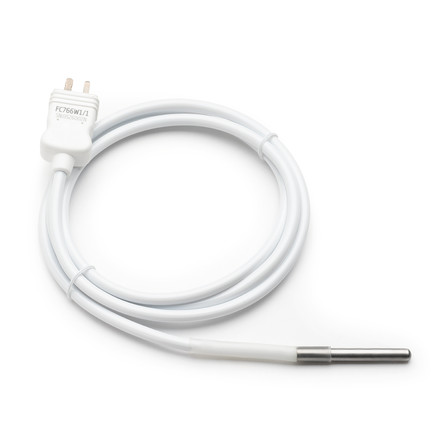 Sonda de acero inoxidable con termopar tipo K con cable aislado de poliuretano de 10 m. HANNA