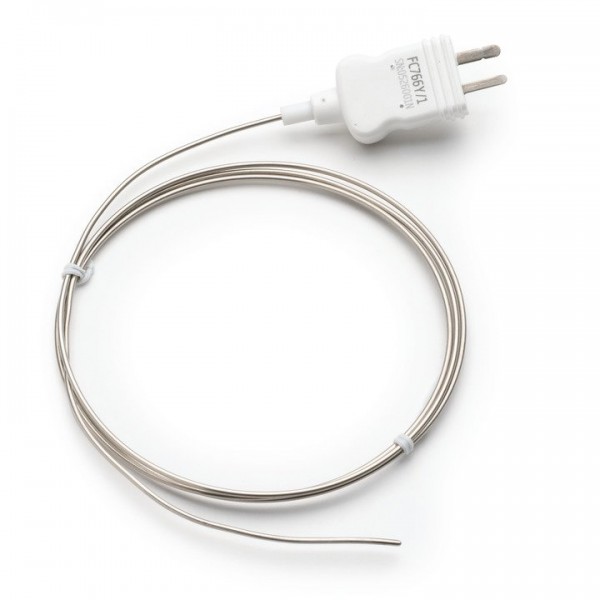 Sonda de cable con aislamiento mineral de termopar tipo K de 1 m de largo. HANNA