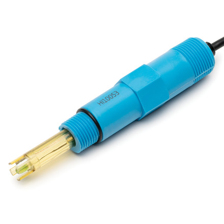 Sonda de pH/temperatura para piscina, conector DIN rápido, para BL100, cable de 10 m.. HANNA