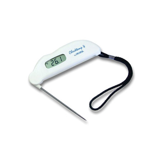 Termómetro plegable para la industria láctea, certificado EN 13485. HANNA