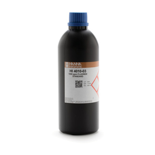 Estándar ISE de fluoruro 1000 ppm (500 mL). HANNA