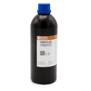 Estandar ISE de nitrato 100 ppm (500 mL). HANNA