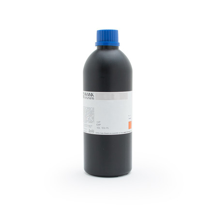 Estándar de nitrato 1000 ppm, 500 mL, frasco regular. HANNA