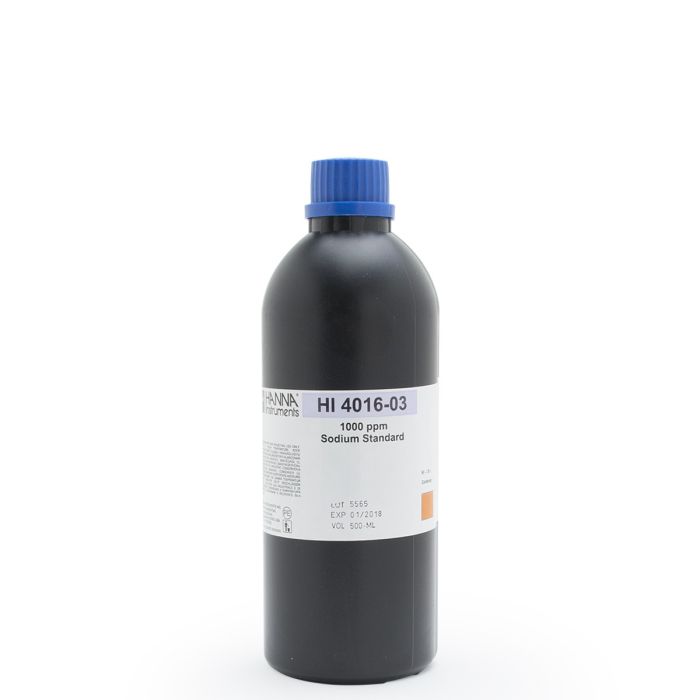 Estandar 1000 ppm para ISE de sodio(500 mL). HANNA