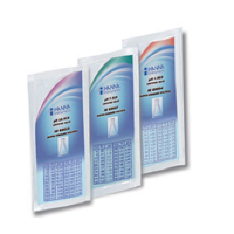 Sobres de estándar de calibración milesimal pH 2.000 " 25 °C, (25 x 20mL). HANNA