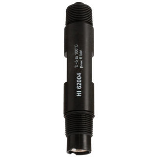 Electrodo de ORP industrial con pin de platino, cuerpo PVDF, doble unión PTFE, BNC, 5m. HANNA