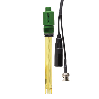 Electrodo de pH con cuerpo de titanio, amplificado, sensor de temp, conector DIN para el HI504902. HANNA